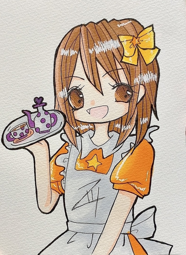 星アリスちゃん原画