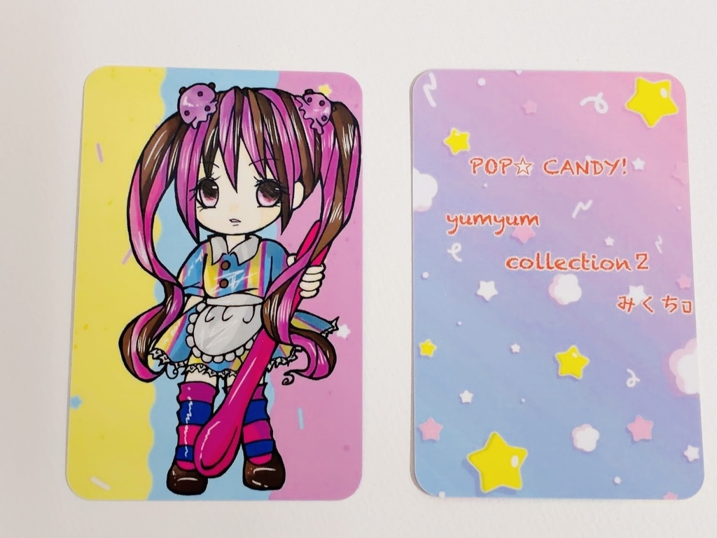 POP☆CANDY!YumYuw collection(食べ物擬人化イラストカード)