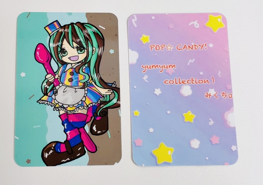 POP☆CANDY!YumYuw collection(食べ物擬人化イラストカード)
