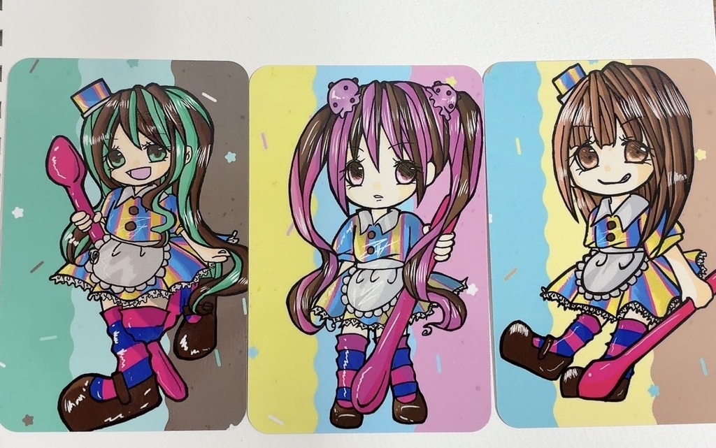 POP☆CANDY!YumYuw collection(食べ物擬人化イラストカード)