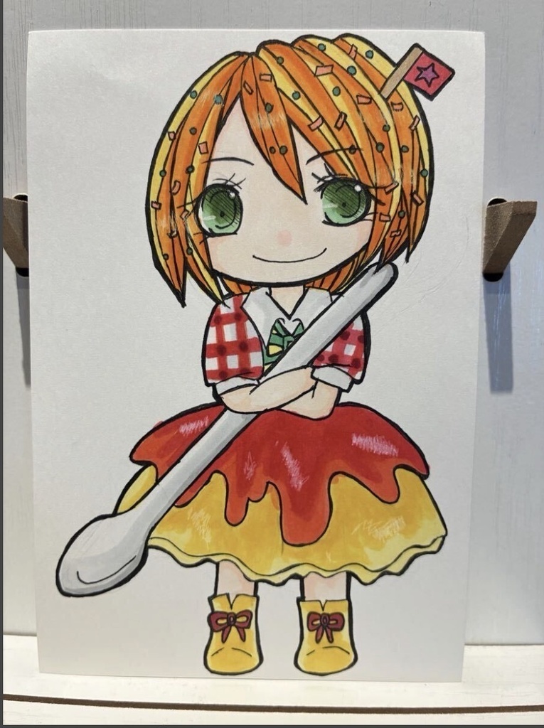 【SALE】食べ物擬人化原画