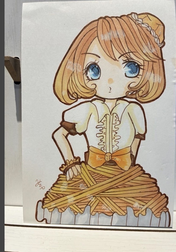 【SALE】食べ物擬人化原画