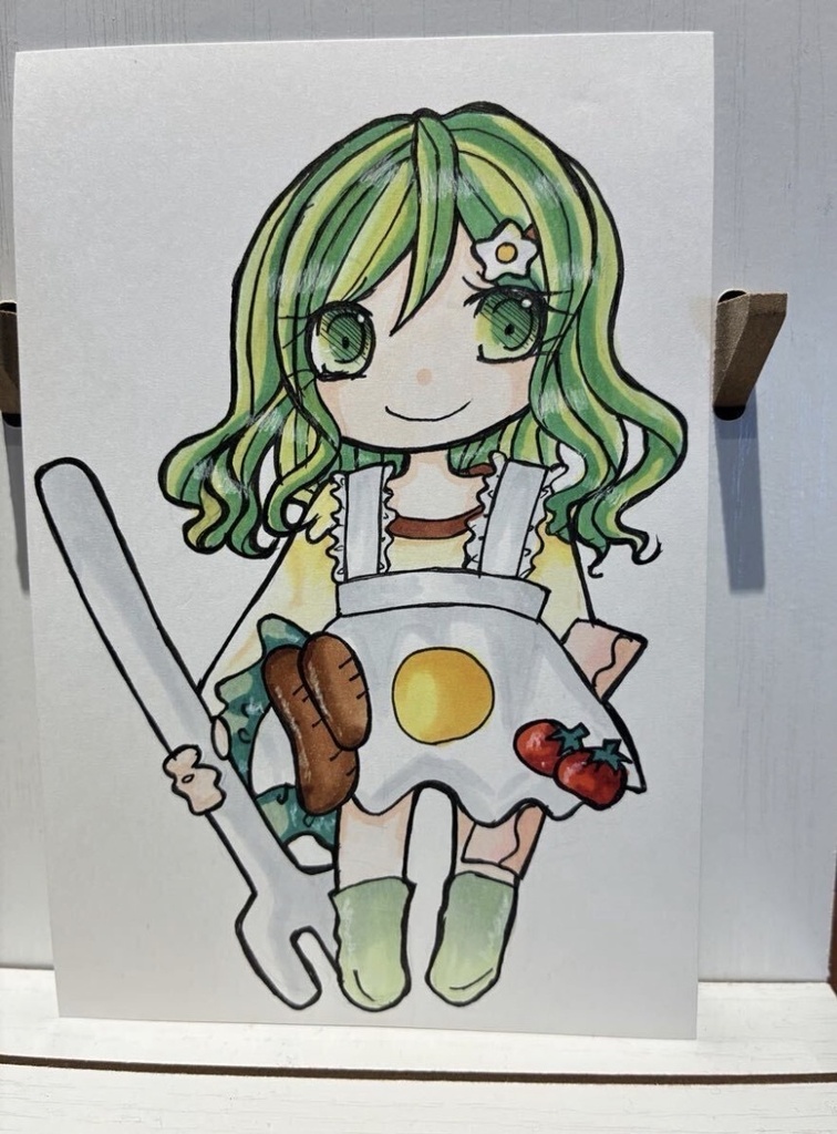 【SALE】食べ物擬人化原画