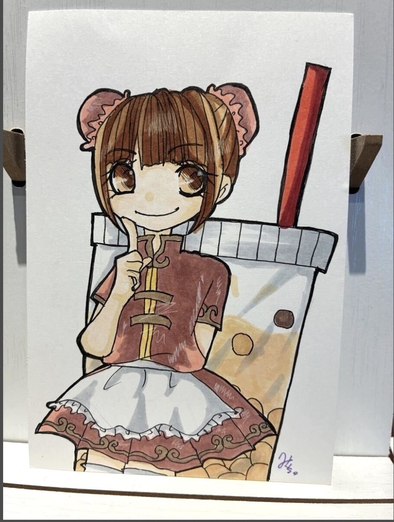 【SALE】食べ物擬人化原画
