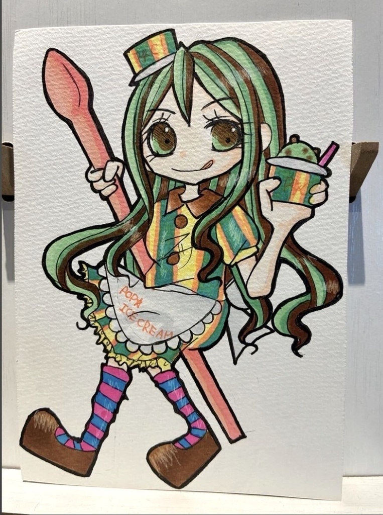 【SALE】食べ物擬人化原画