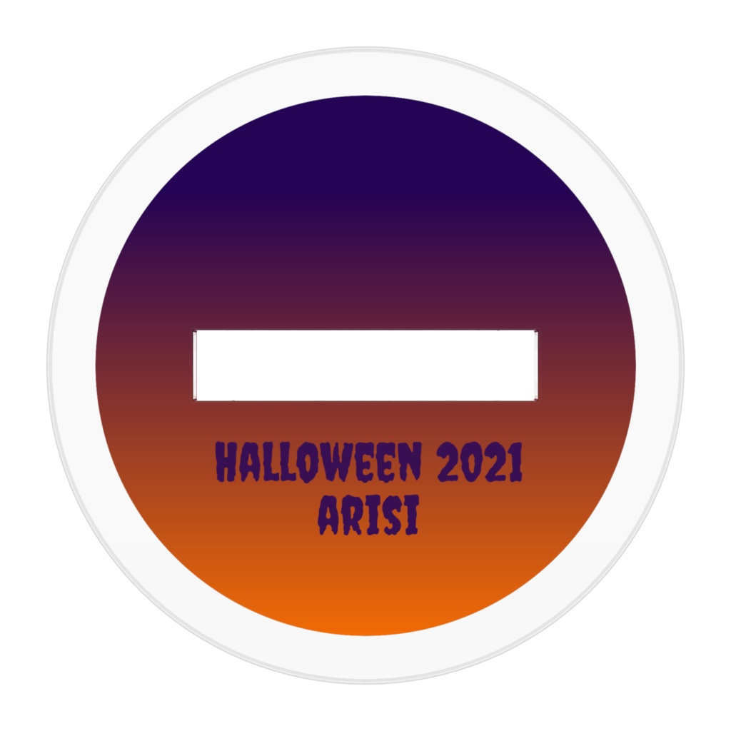 arisi Halloween2021 吸血鬼ver. スタンド