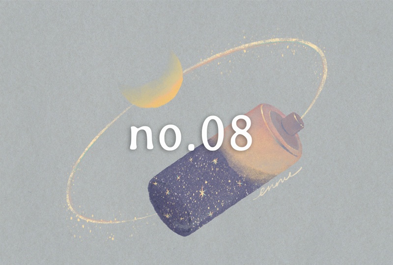 イラストカード no.8~12(ポストカードサイズ)