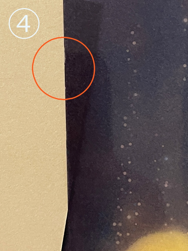 こぼれ落ちる クリアしおり【2枚セット】