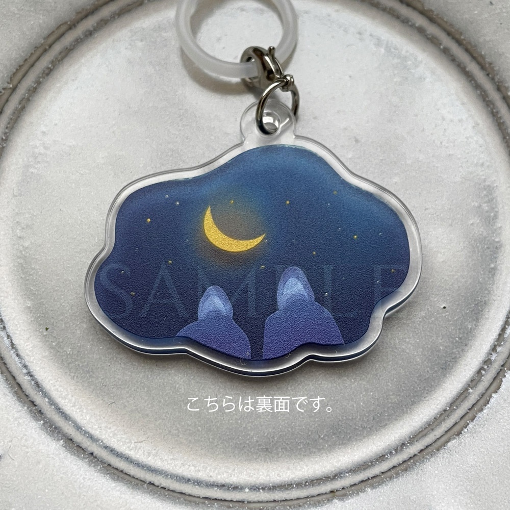 夜空の水たまり アンブレラマーカー