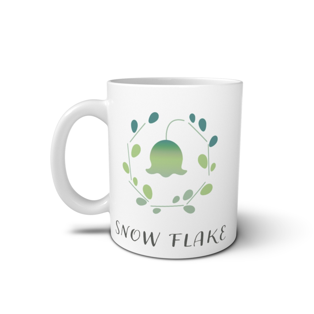 スノフレロゴマグカップ