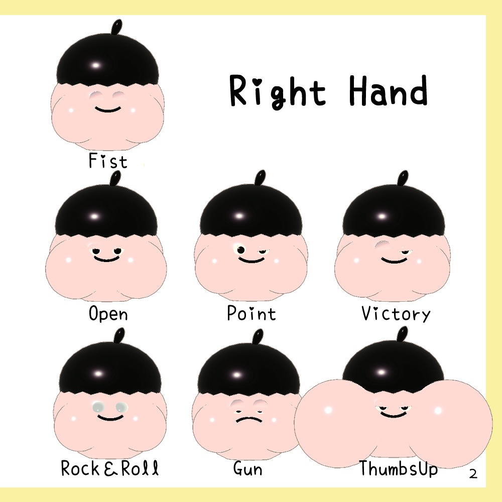 無料/オリジナル3Dモデル『ほっぺたプルプルぼうや』 #bouya3D