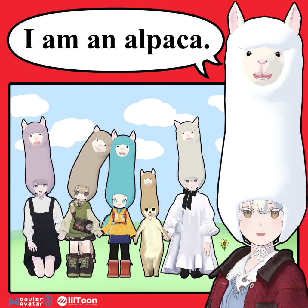 I am an alpaca.🦙