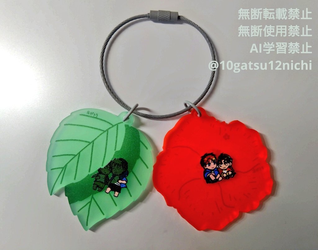 親指姫Summerアクキー(坊フリ坊)