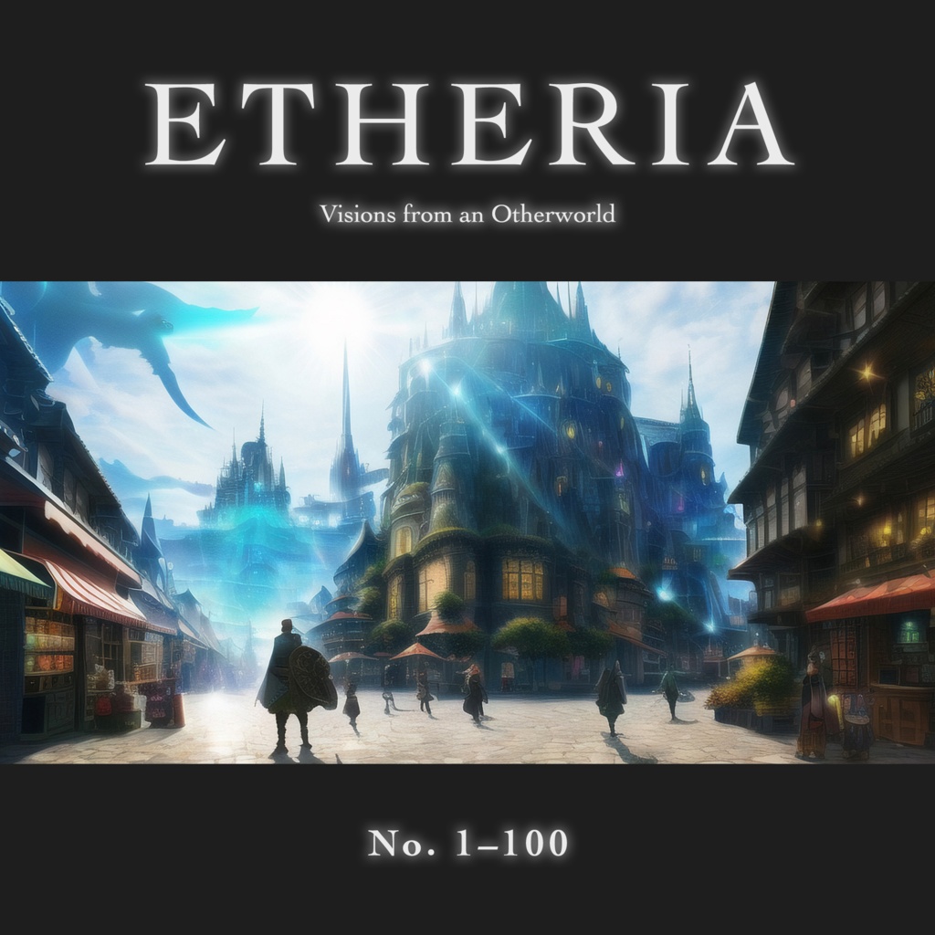 No.1-100 Concept art style illustration collection