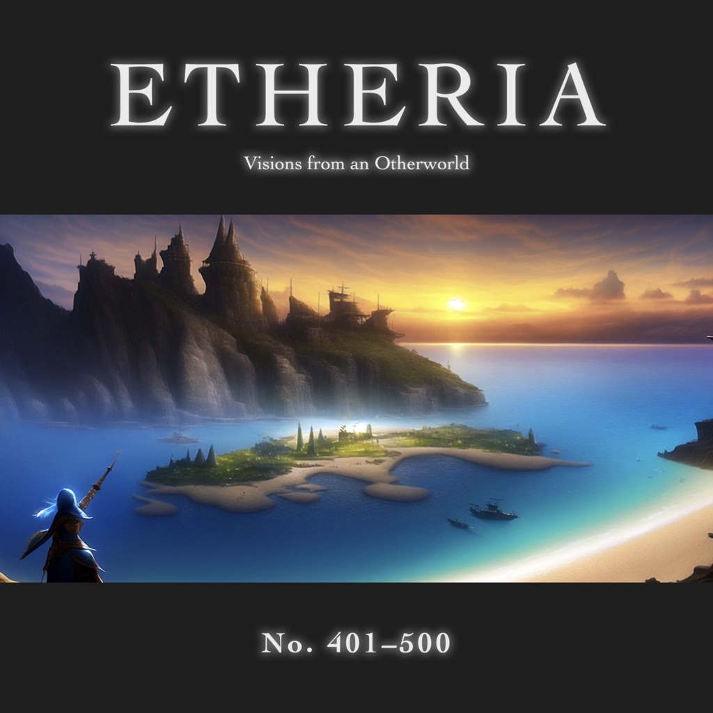 No.401-500 Concept art style illustration collection