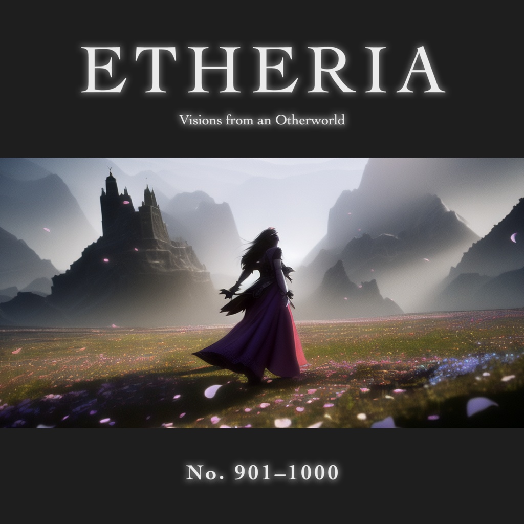 No.901-1000 Concept art style illustration collection