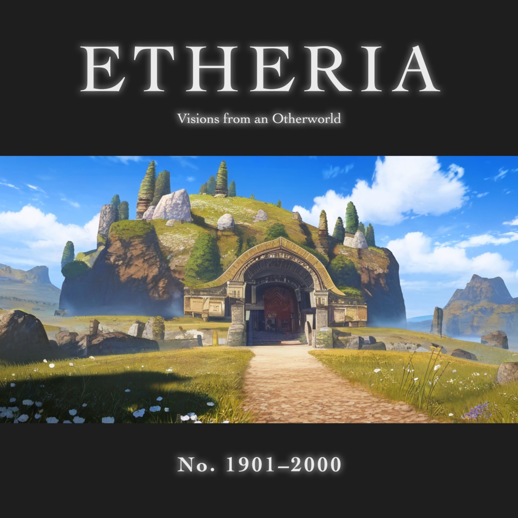 No.1901-2000 Concept art style illustration collection