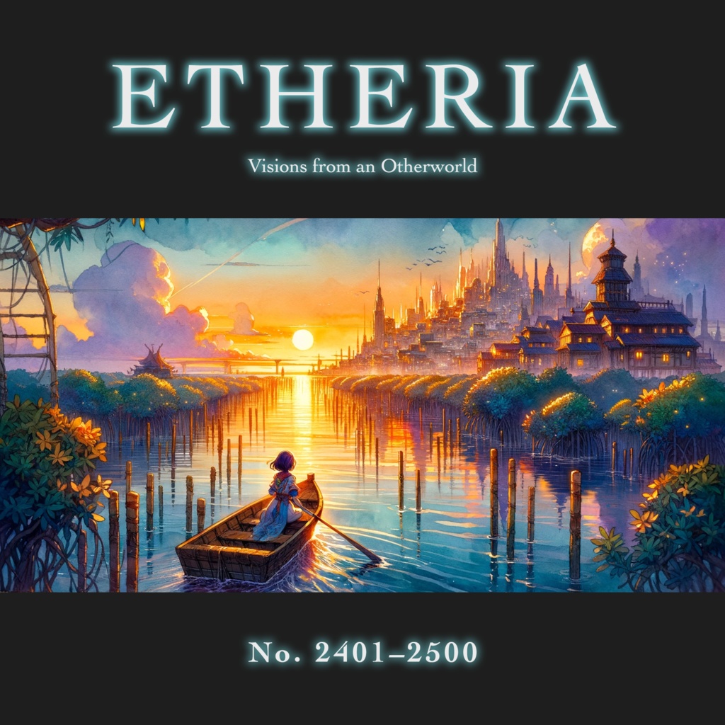 No.2401-2500 Concept art style illustration collection 