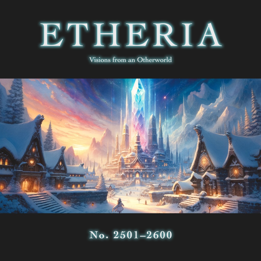 No.2501-2600 Concept art style illustration collection