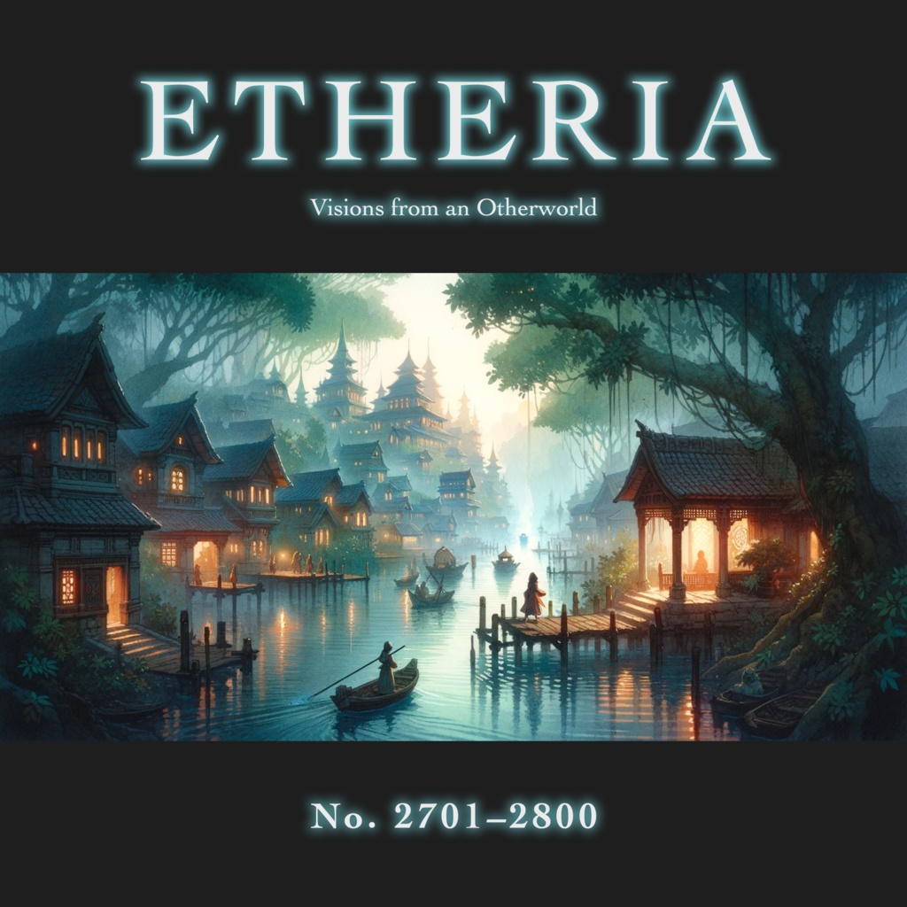 No.2701-2800 Concept art style illustration collection