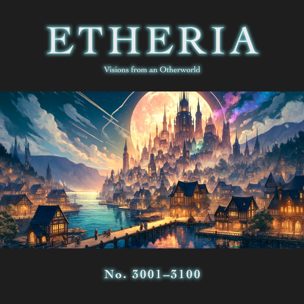 No.3001-3100 Concept art style illustration collection