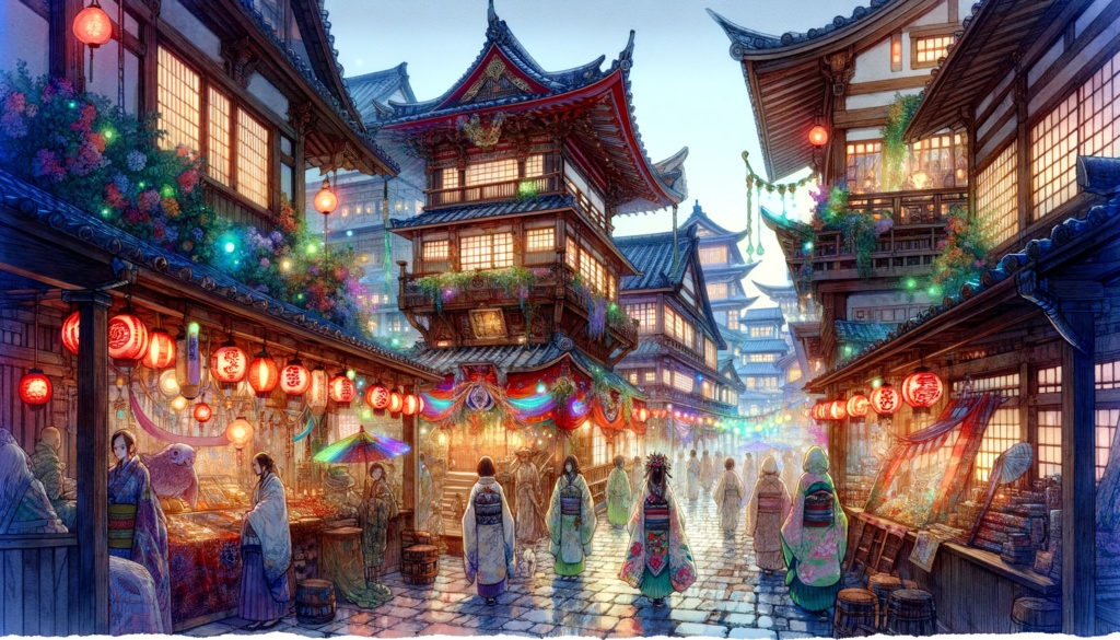 Concept art style illustration collection: Extra pictures