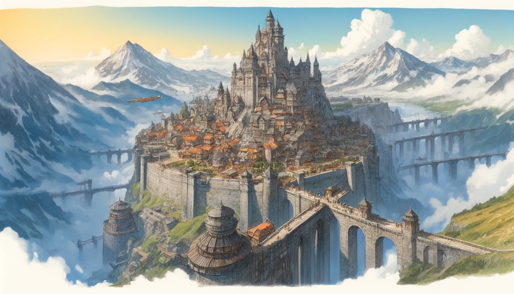 Concept art style illustration collection: Extra pictures