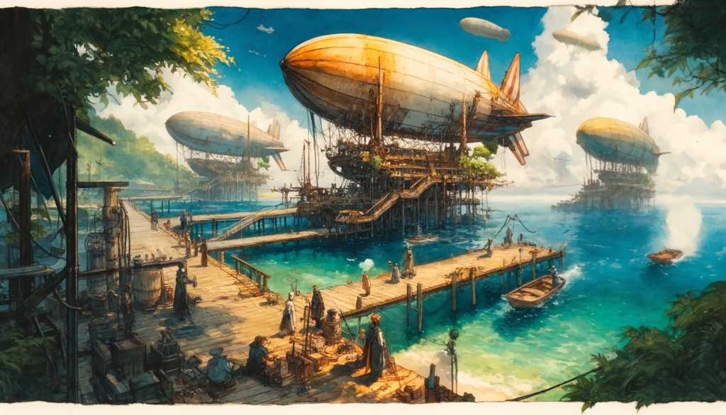 Concept art style illustration collection: Extra pictures