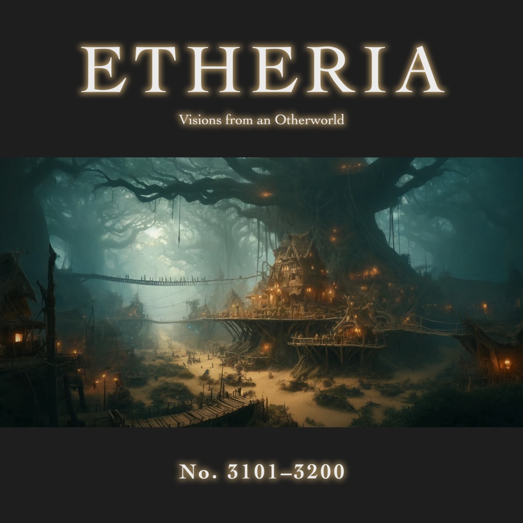 No.3101-3200: Concept art style illustration collection