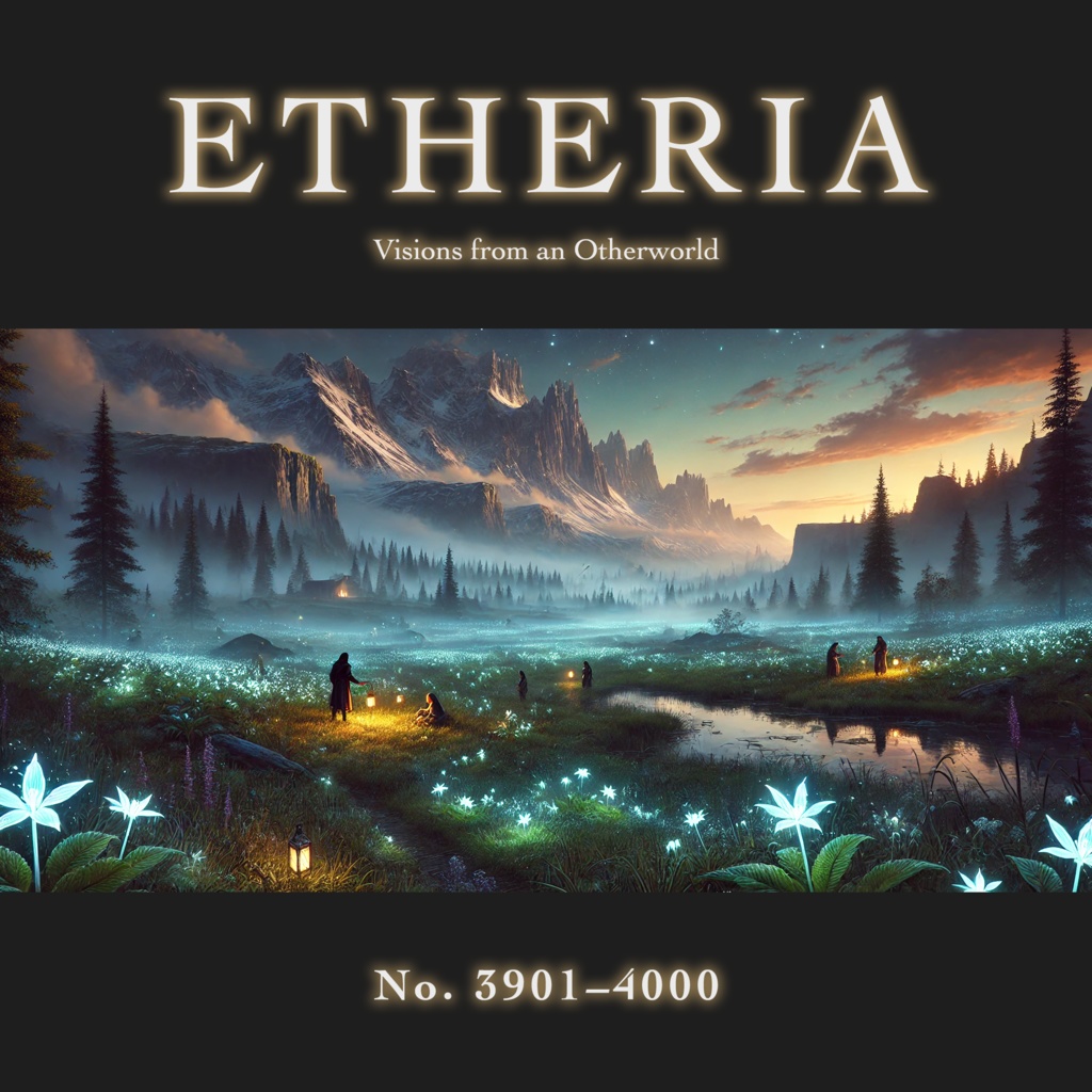 No.3901-4000: Concept art style illustration collection