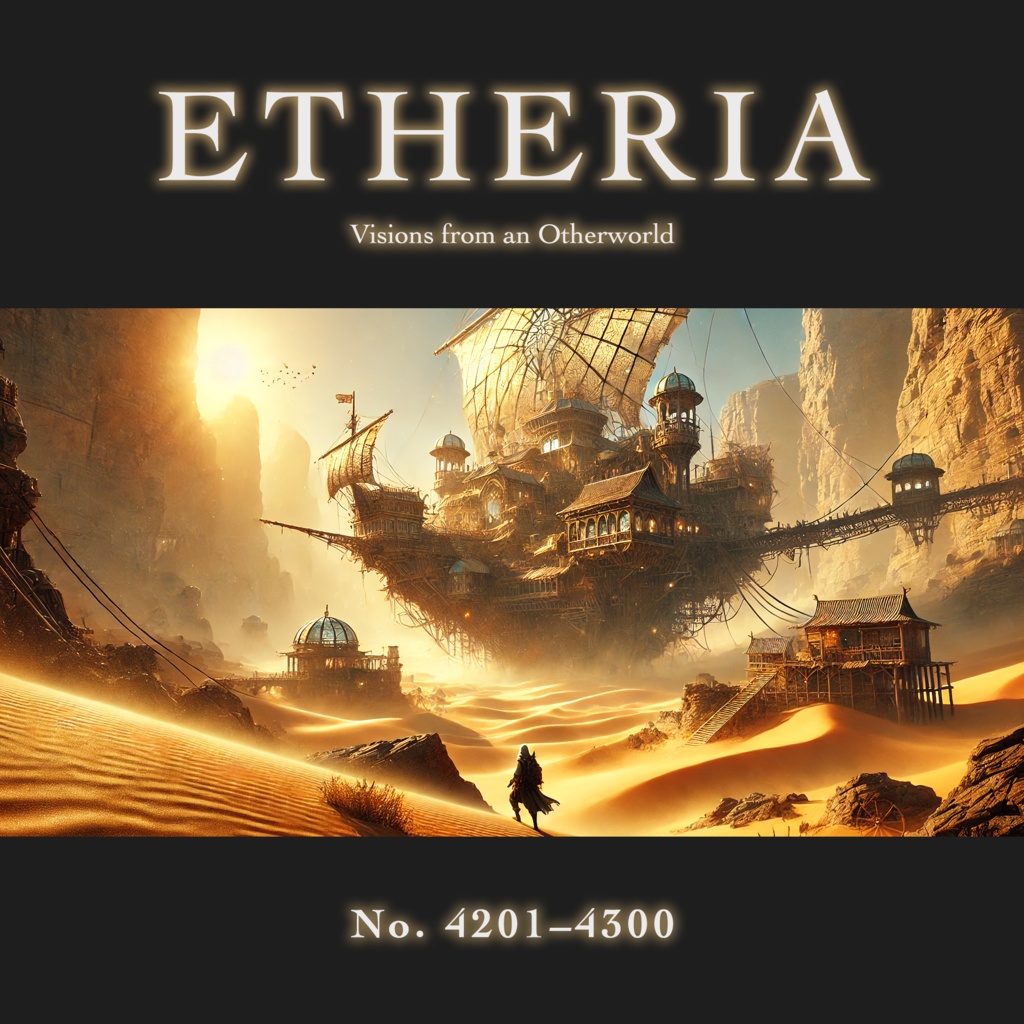 No.4201-4300: Concept art style illustration collection