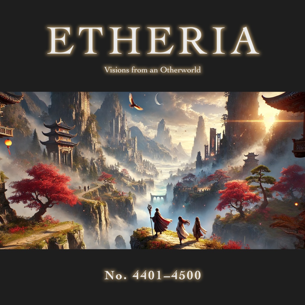 No.4401-4500: Concept art style illustration collection