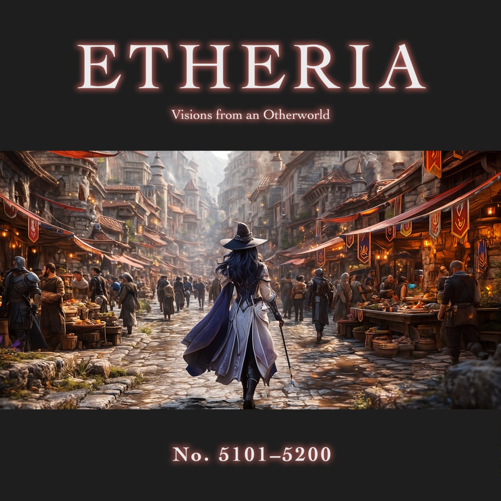 No.5101-5200: Concept art style illustration collection