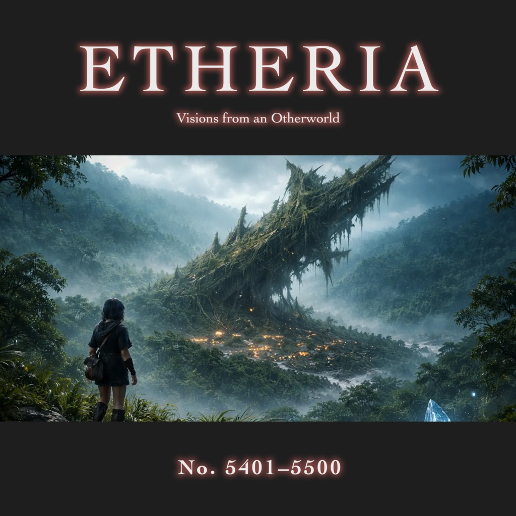 No.5401-5500: Concept art style illustration collection