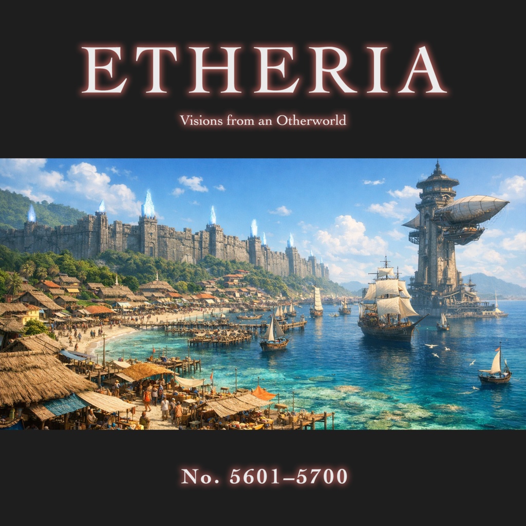 No.5601-5700: Concept art style illustration collection