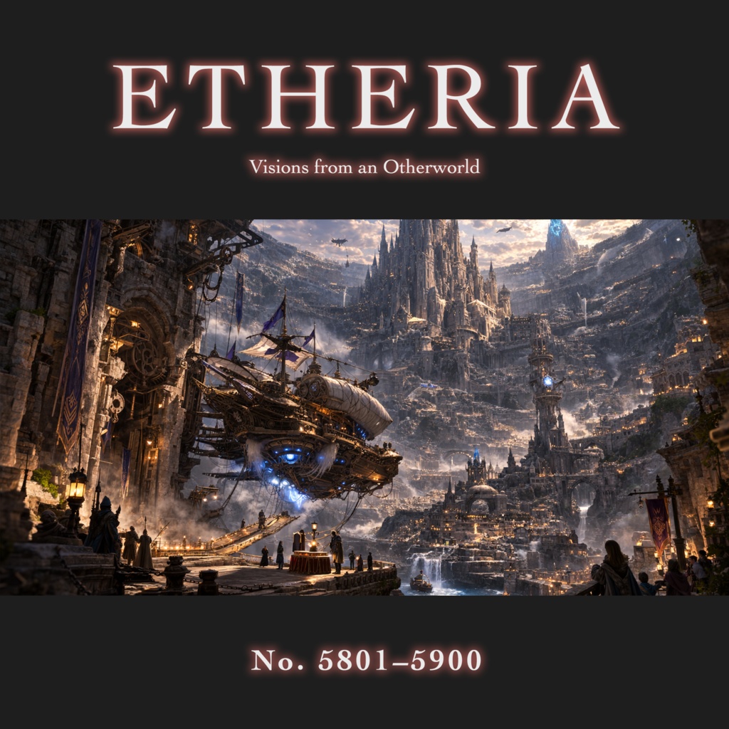 No.5801-5900: Concept art style illustration collection