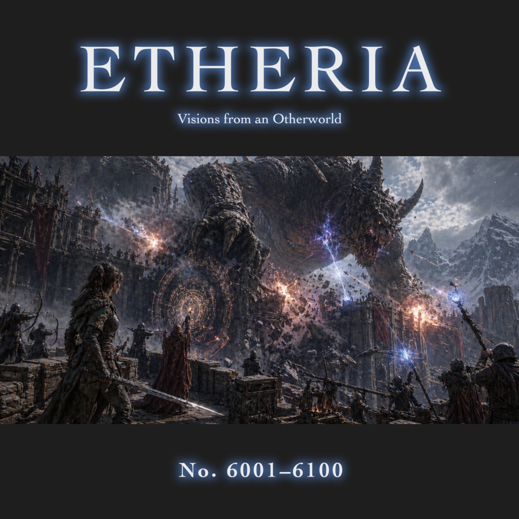 No.6001-6100: Concept art style illustration collection