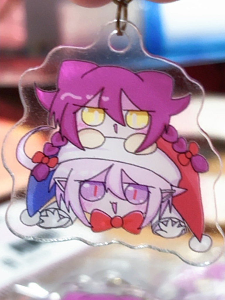 🎀⚙️ アクリルイヤリング