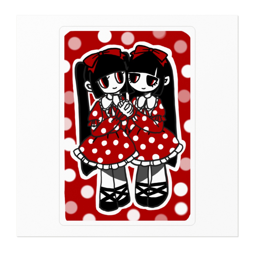 らぶらぶステッカー【全身】