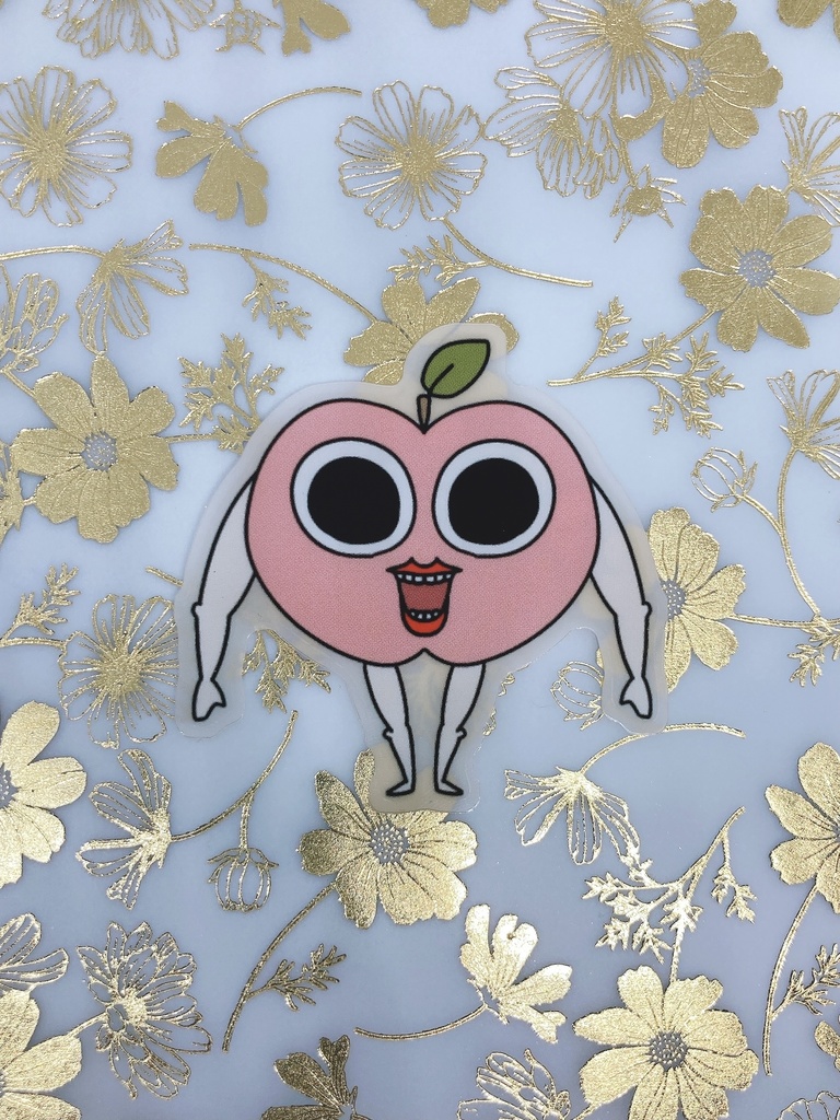 あっぷりんごクリアシール