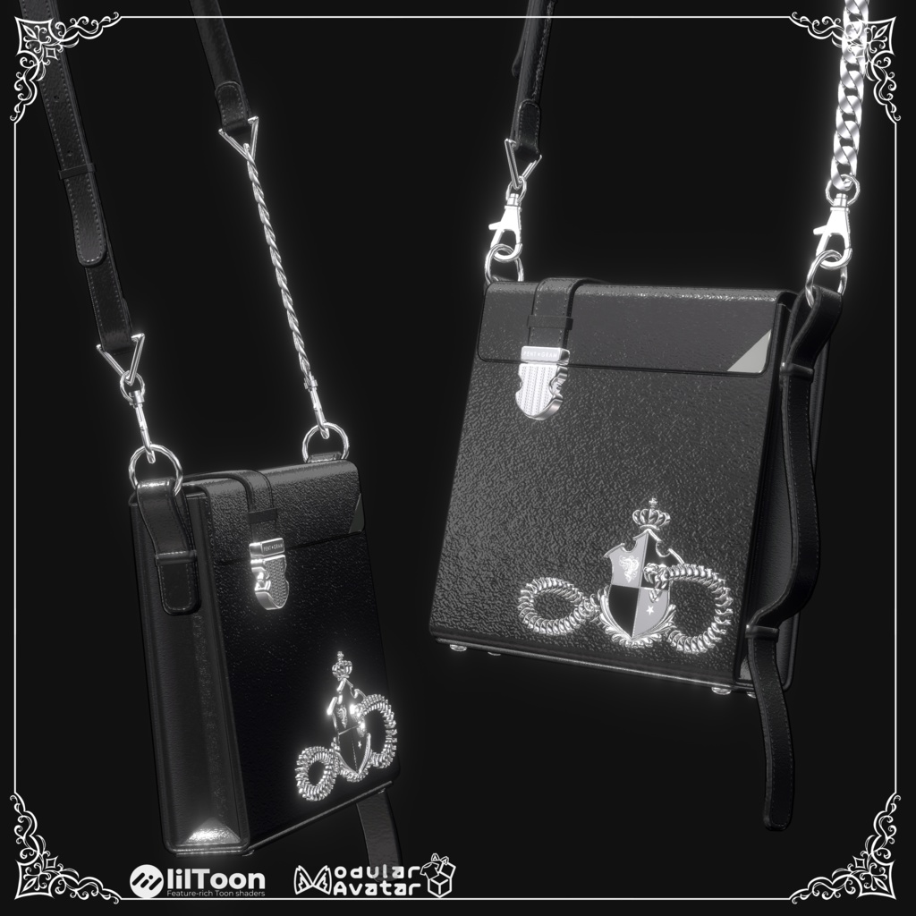 【VENENOSA】ショルダーバッグ、ベレー帽、眼鏡(完全版限定の特典)セット Updated!