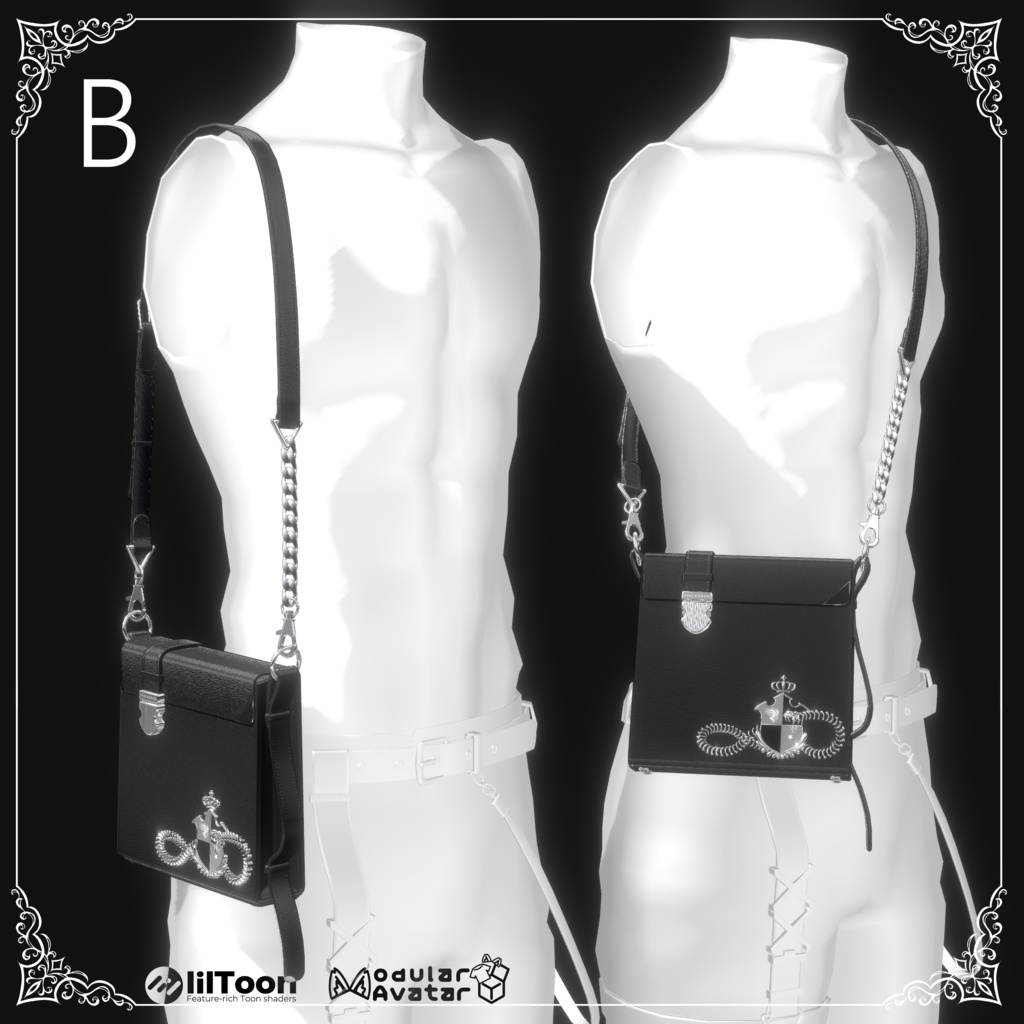 【VENENOSA】ショルダーバッグ、ベレー帽、眼鏡(完全版限定の特典)セット Updated!