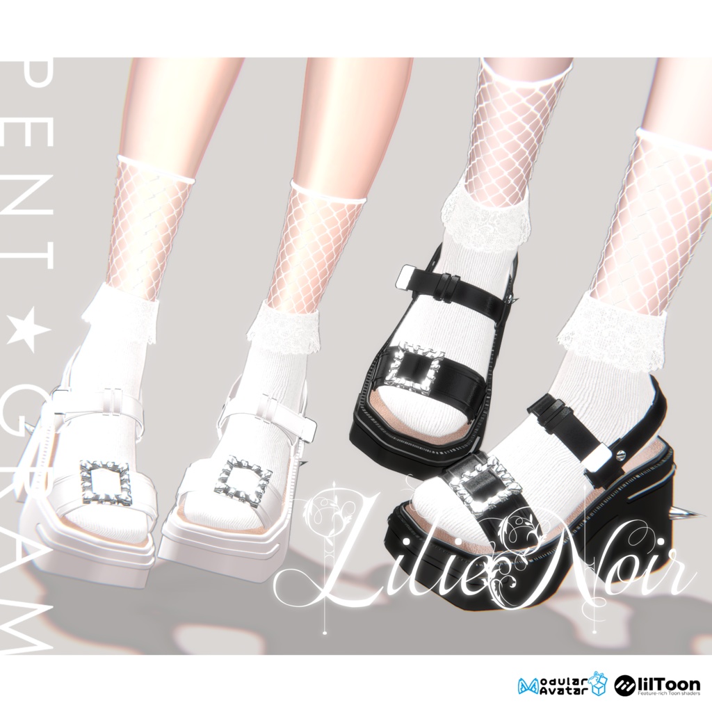 新衣装【LilieNoir】森羅とマヌカ二名のアバター対応 UPDATED!