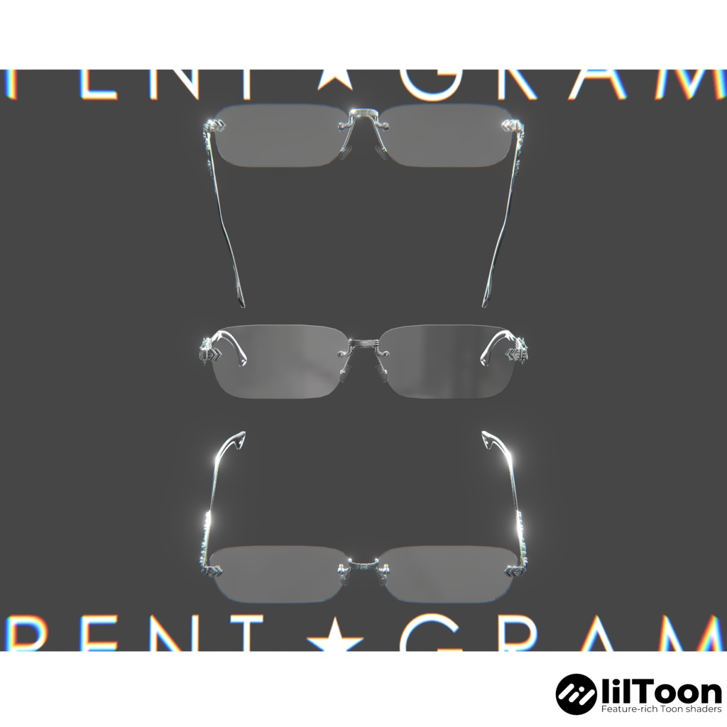 Rimless Glasses【リムレス眼鏡】Updated!