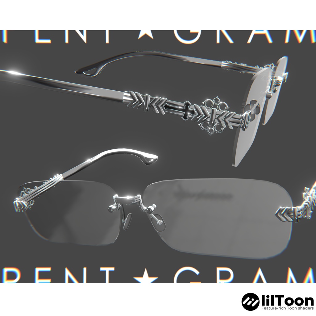 Rimless Glasses【リムレス眼鏡】Updated!