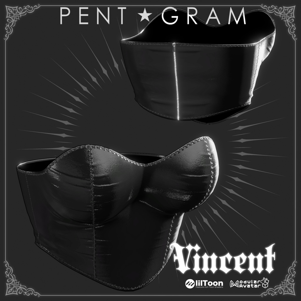 【VINCENT】四名のアバター対応新衣装