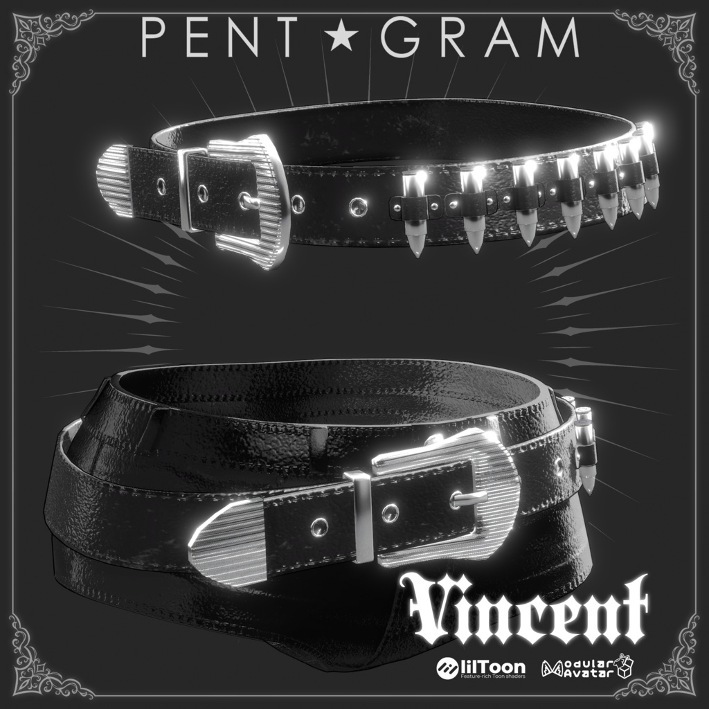 【VINCENT】四名のアバター対応新衣装