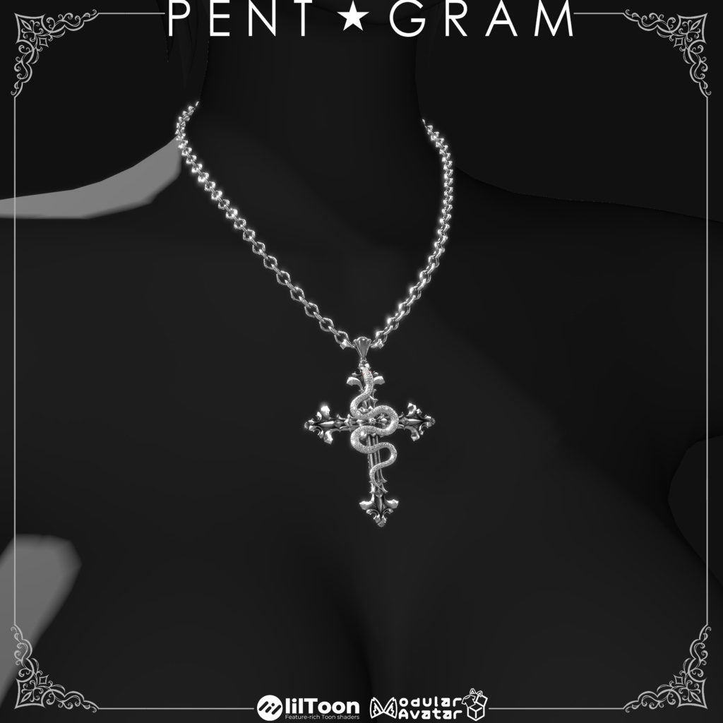 【Cross Collection】3種類のネックレス