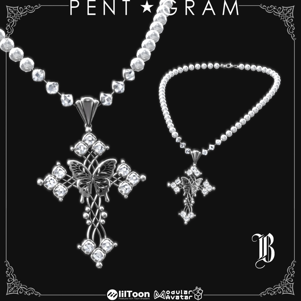 【Cross Collection】3種類のネックレス