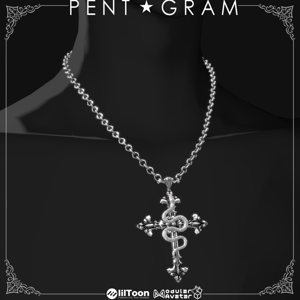 【Cross Collection】3種類のネックレス